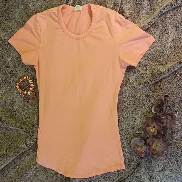 XS WILFRED FREE Aritzia Coral Shirt - Picture 1 of 3
